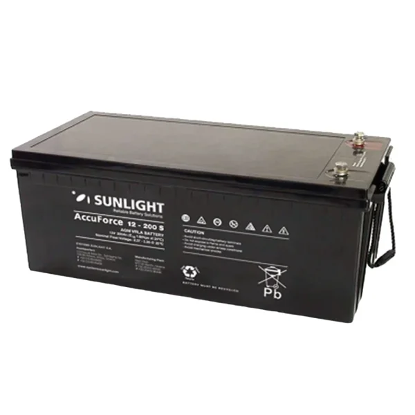 Batterie SUNLIGHT 12V 100Ah Accuforce